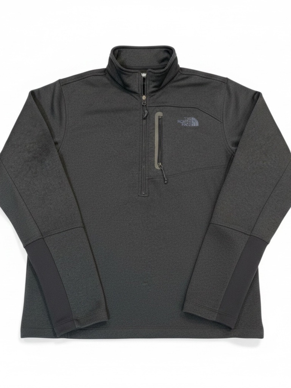 The North Face Canyonlands Half Zip Pullover Mens Medium M Navy Blue Fleece